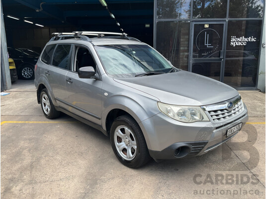 6/2011 Subaru Forester X MY11 4d Wagon Steel Silver 2.5L