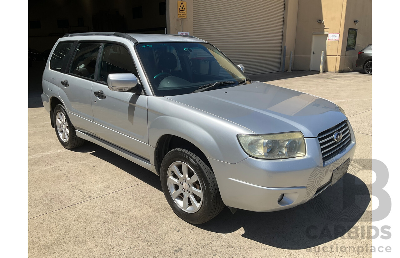 7/2005 Subaru Forester XS MY05 4d Wagon Silver Metallic 2.5L