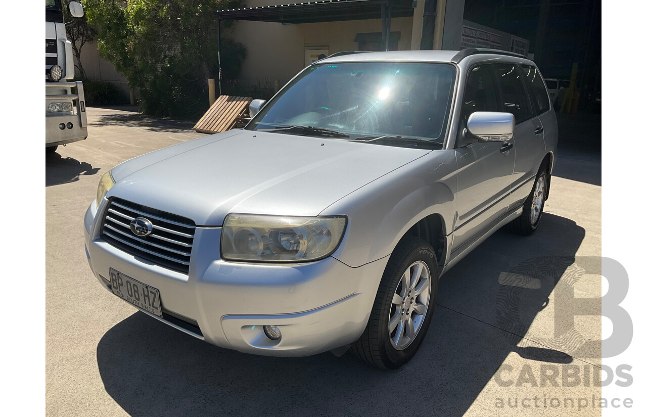 7/2005 Subaru Forester XS MY05 4d Wagon Silver Metallic 2.5L