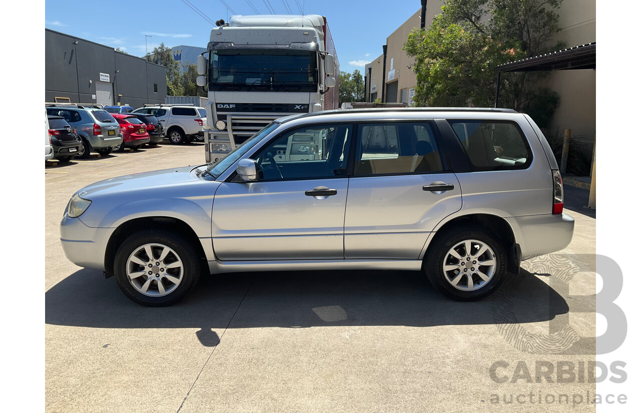 7/2005 Subaru Forester XS MY05 4d Wagon Silver Metallic 2.5L