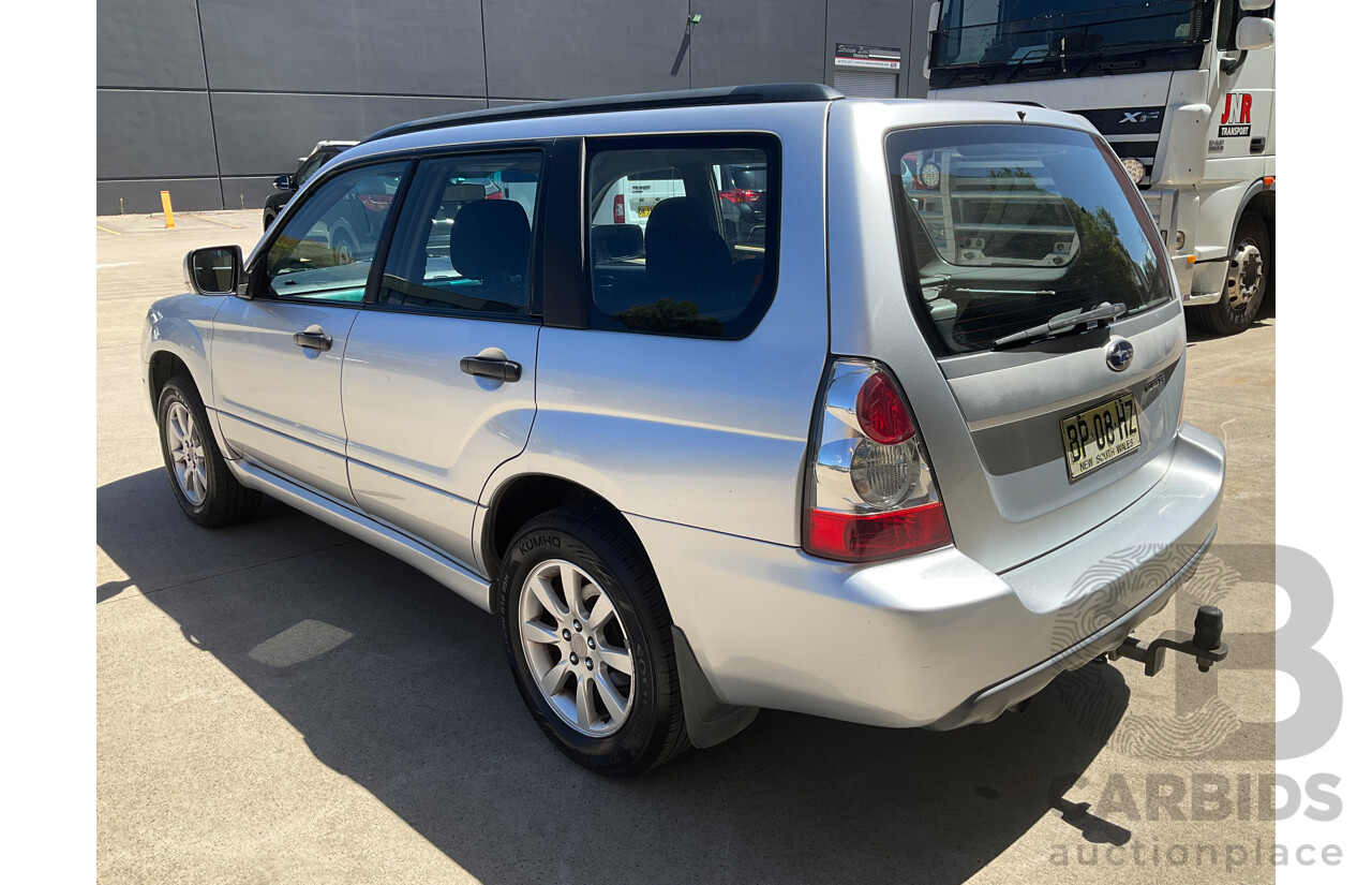 7/2005 Subaru Forester XS MY05 4d Wagon Silver Metallic 2.5L
