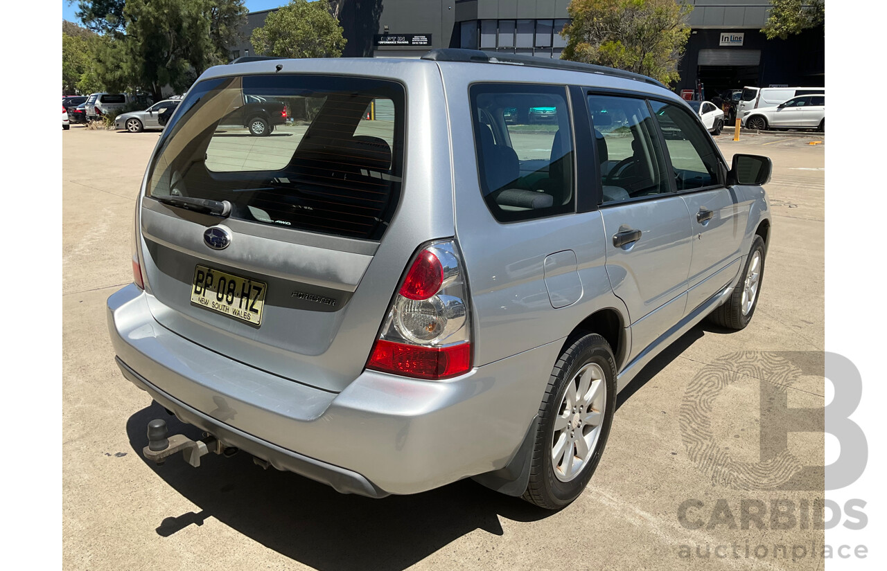 7/2005 Subaru Forester XS MY05 4d Wagon Silver Metallic 2.5L