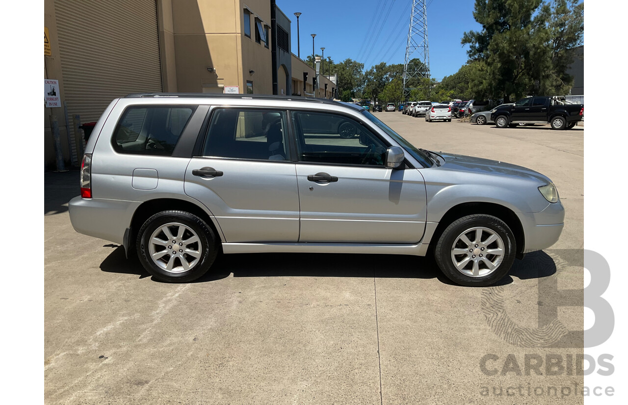 7/2005 Subaru Forester XS MY05 4d Wagon Silver Metallic 2.5L
