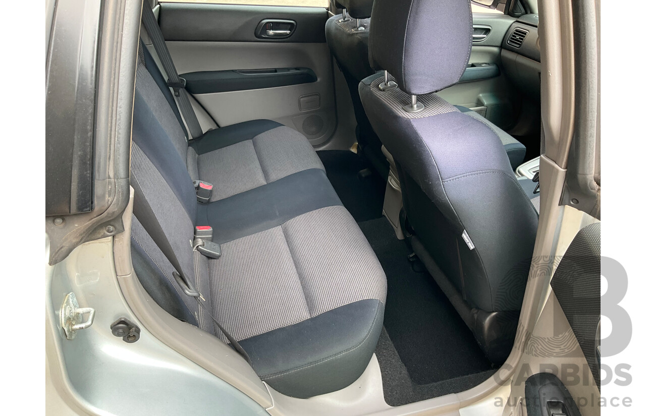 7/2005 Subaru Forester XS MY05 4d Wagon Silver Metallic 2.5L