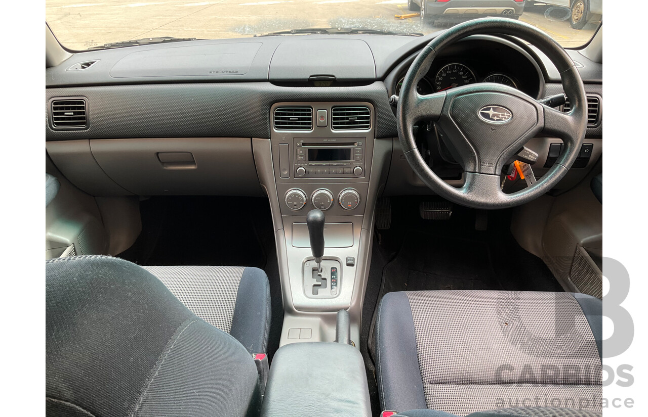 7/2005 Subaru Forester XS MY05 4d Wagon Silver Metallic 2.5L