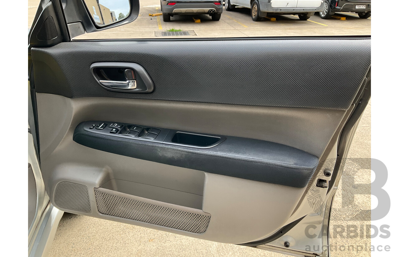 7/2005 Subaru Forester XS MY05 4d Wagon Silver Metallic 2.5L