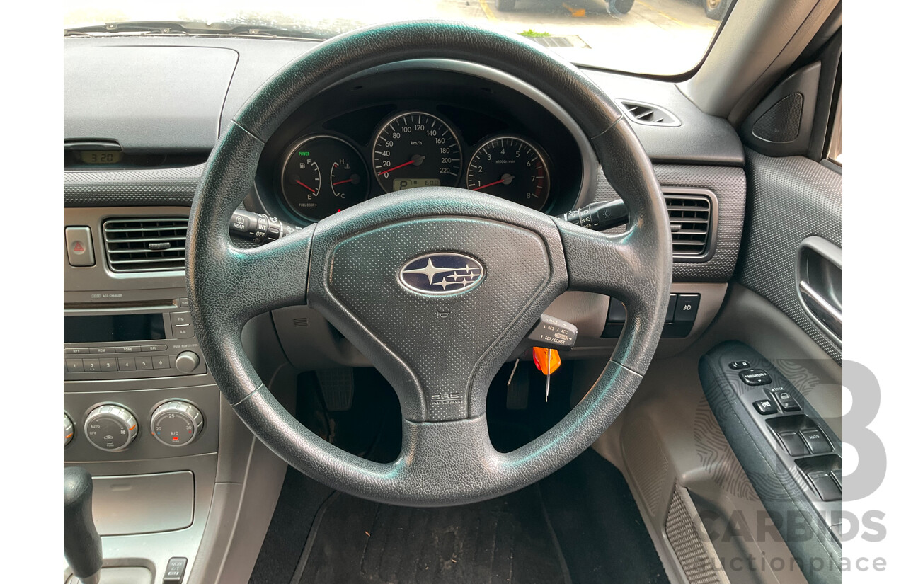 7/2005 Subaru Forester XS MY05 4d Wagon Silver Metallic 2.5L