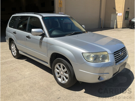 7/2005 Subaru Forester XS MY05 4d Wagon Silver Metallic 2.5L