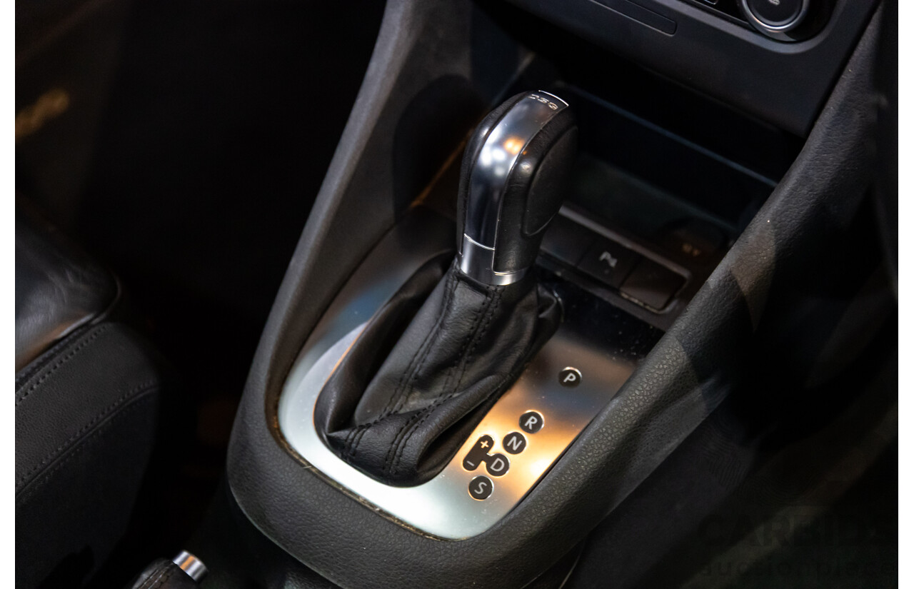 6/2012 Volkswagen Golf 118 TSI 1C MY13 2d Cabriolet Deep Black Pearl Turbo 1.4L