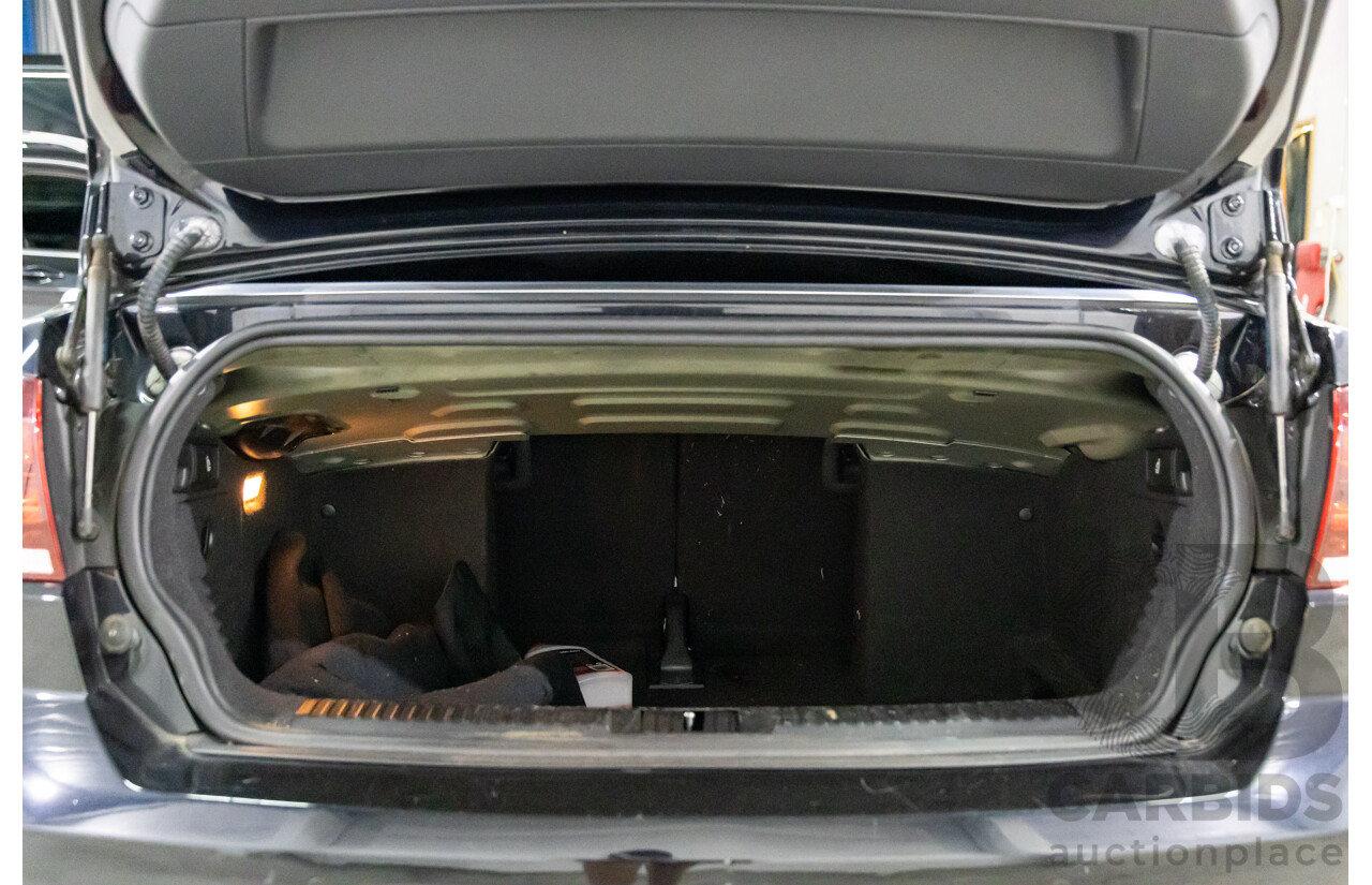 6/2012 Volkswagen Golf 118 TSI 1C MY13 2d Cabriolet Deep Black Pearl Turbo 1.4L