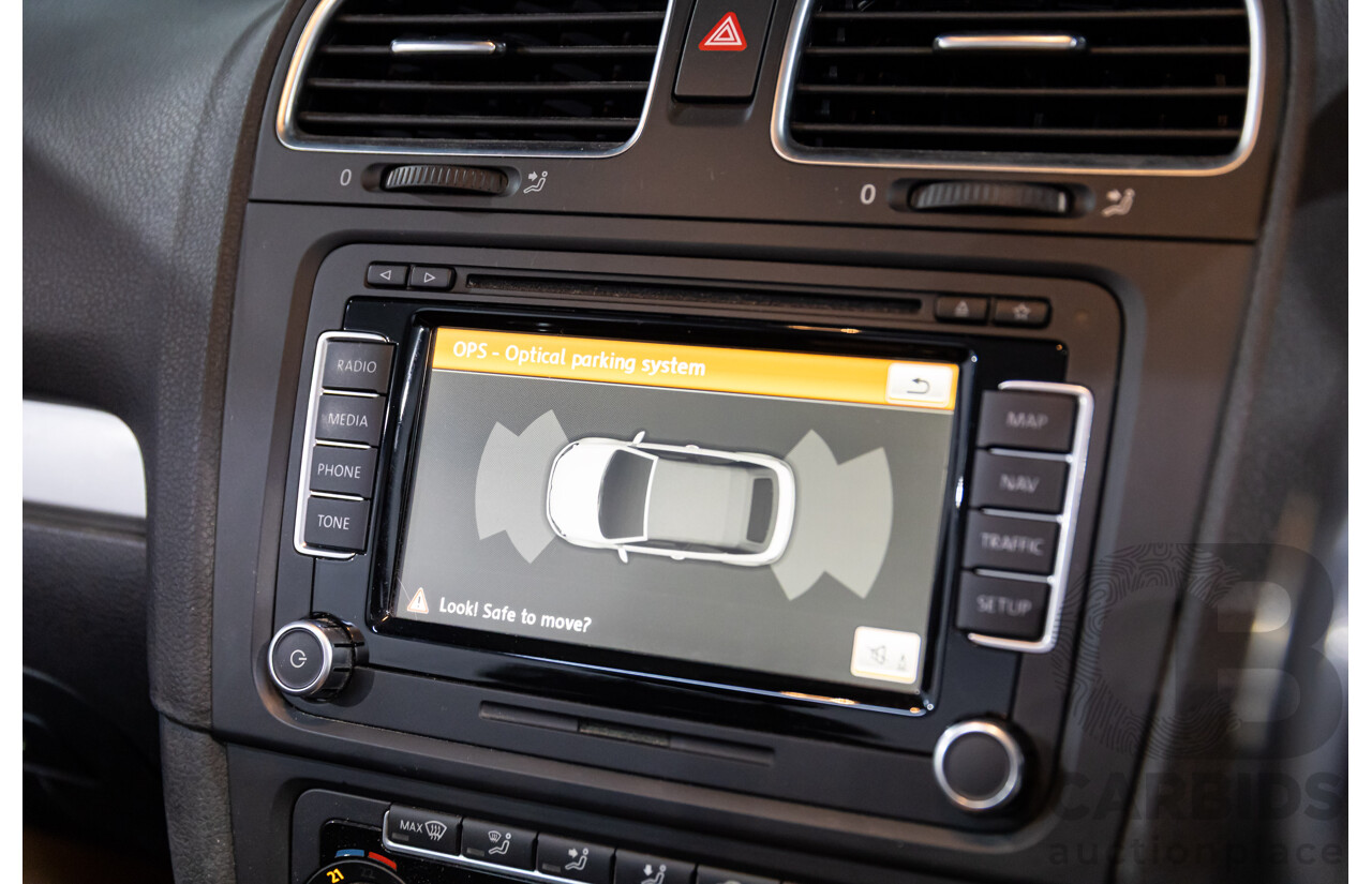 6/2012 Volkswagen Golf 118 TSI 1C MY13 2d Cabriolet Deep Black Pearl Turbo 1.4L