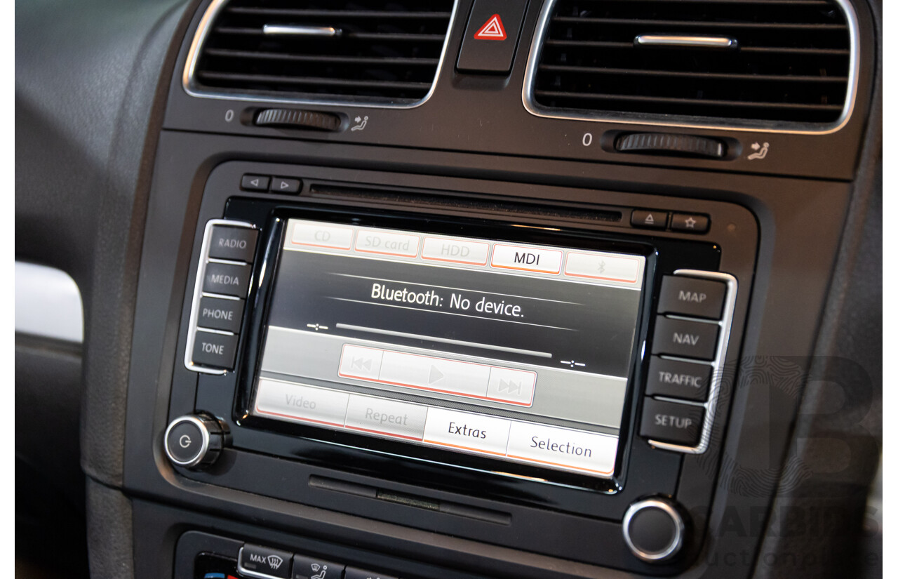 6/2012 Volkswagen Golf 118 TSI 1C MY13 2d Cabriolet Deep Black Pearl Turbo 1.4L