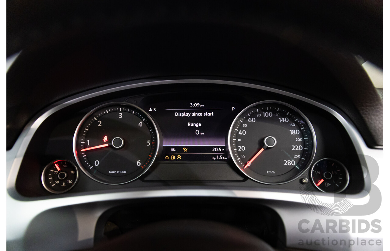 1/2012 Volkswagen Touareg V6 TDI 7P MY12 4d Wagon Deep Black Pearl Turbo Diesel V6 3.0L