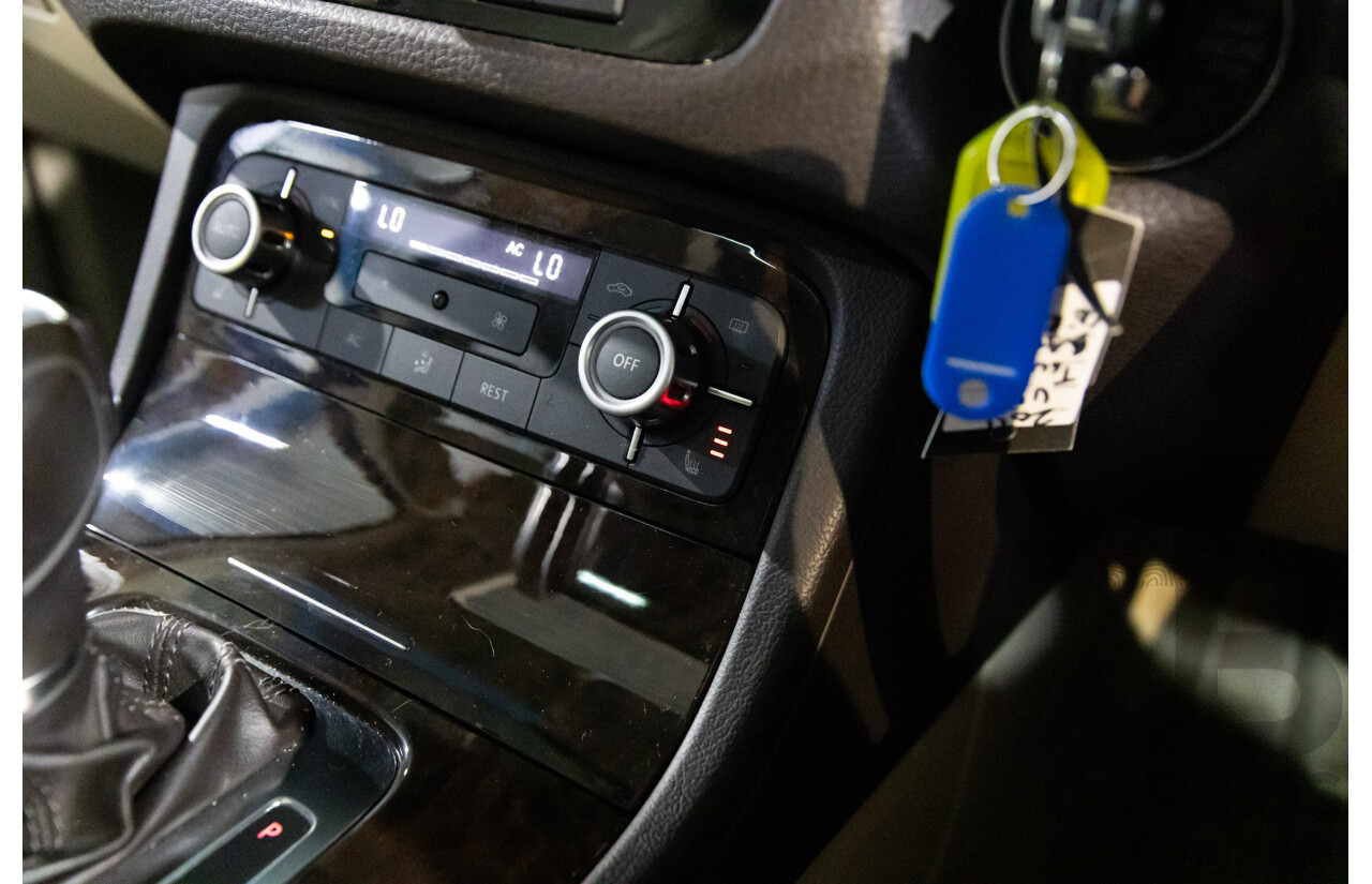 1/2012 Volkswagen Touareg V6 TDI 7P MY12 4d Wagon Deep Black Pearl Turbo Diesel V6 3.0L