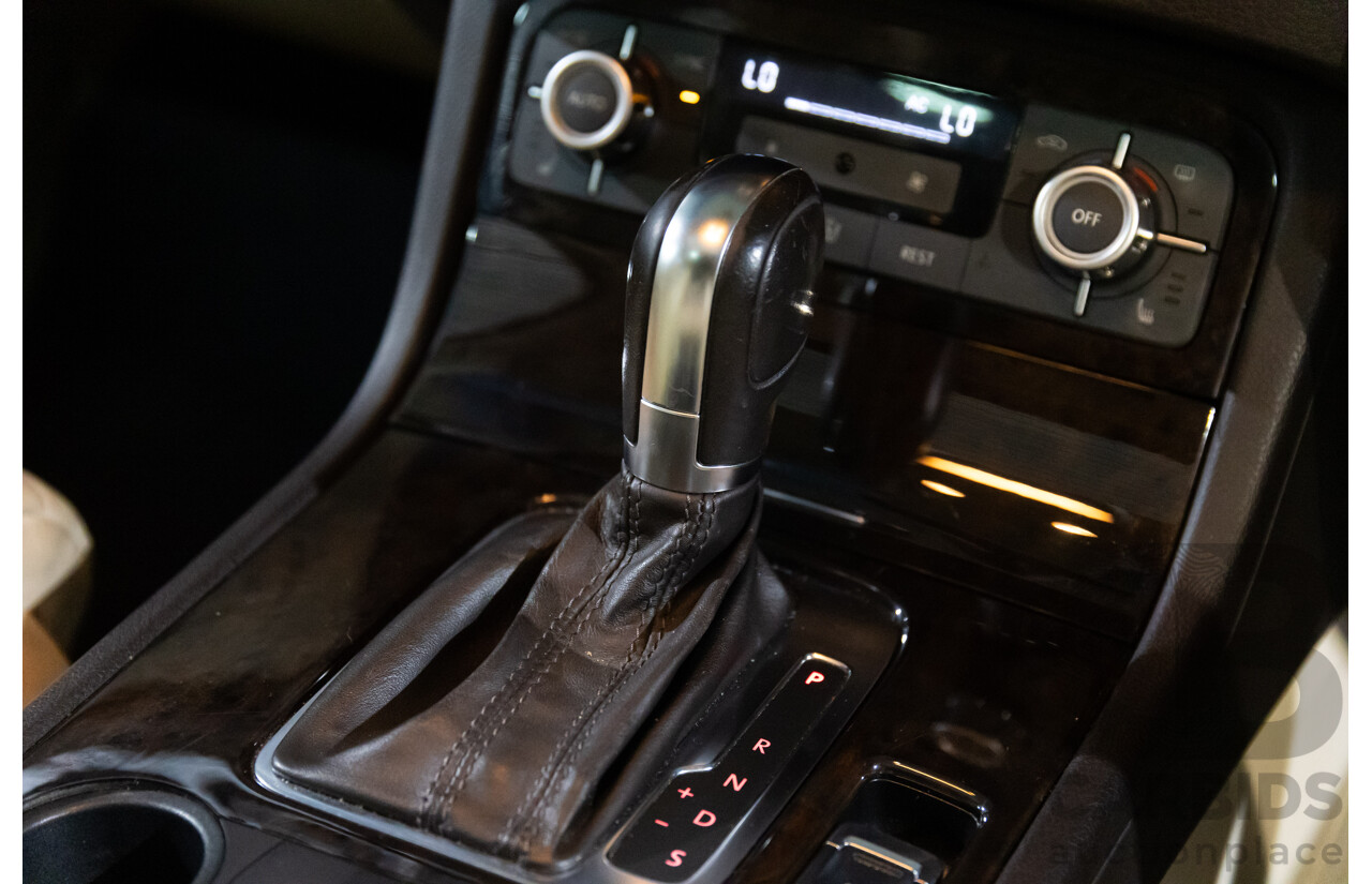 1/2012 Volkswagen Touareg V6 TDI 7P MY12 4d Wagon Deep Black Pearl Turbo Diesel V6 3.0L