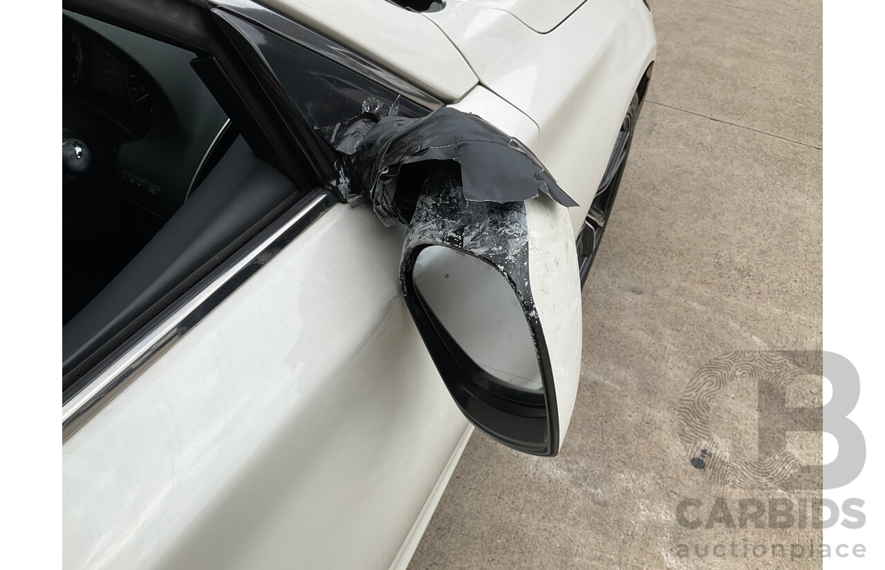 8/2016 Infiniti Q50 2.2d S Premium V37 4d Sedan Majestic White Pearl Turbo Diesel 2.1L