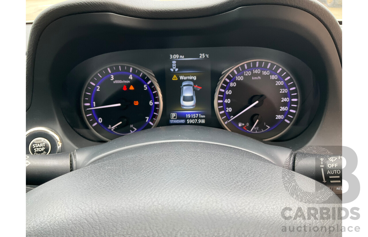 8/2016 Infiniti Q50 2.2d S Premium V37 4d Sedan Majestic White Pearl Turbo Diesel 2.1L