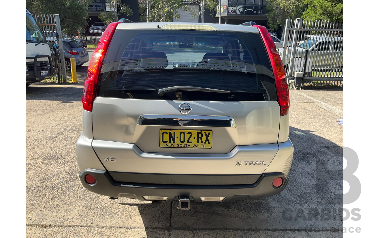 6/2008 Nissan X-Trail TS (4x4) T31 4d Wagon Brilliant Silver Metallic Turbo Diesel 2.0L