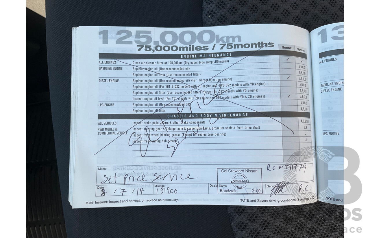 6/2008 Nissan X-Trail TS (4x4) T31 4d Wagon Brilliant Silver Metallic Turbo Diesel 2.0L