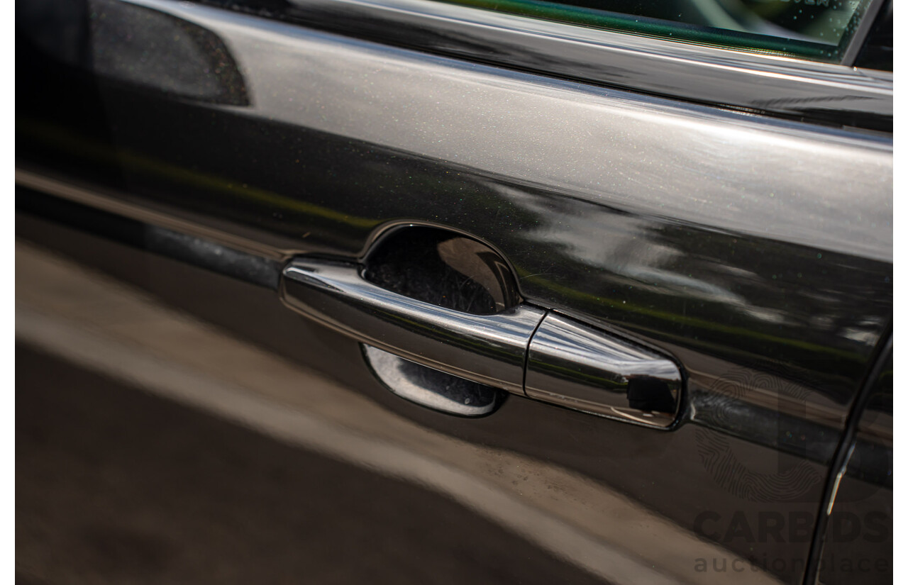 06/2018 Land Rover Range Rover Sport SDV6 SE (225kW AWD) LW MY18 4d Wagon Santorini Black Metallic Turbo Diesel V6 3.0L