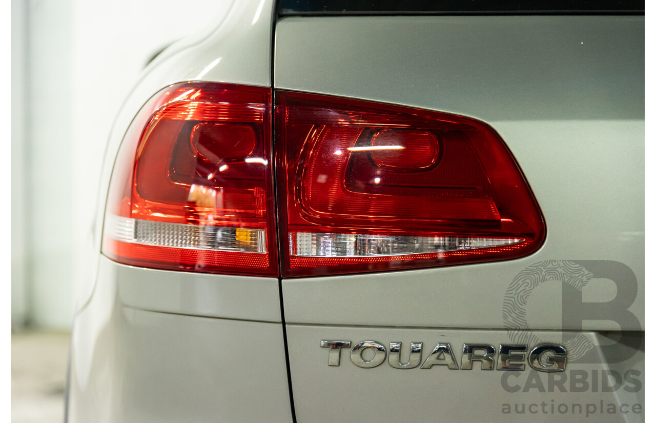 3/2015 Volkswagen Touareg 150 TDI 7P MY15 4d Wagon Tungsten Silver Metallic Turbo Diesel V6 3.0L