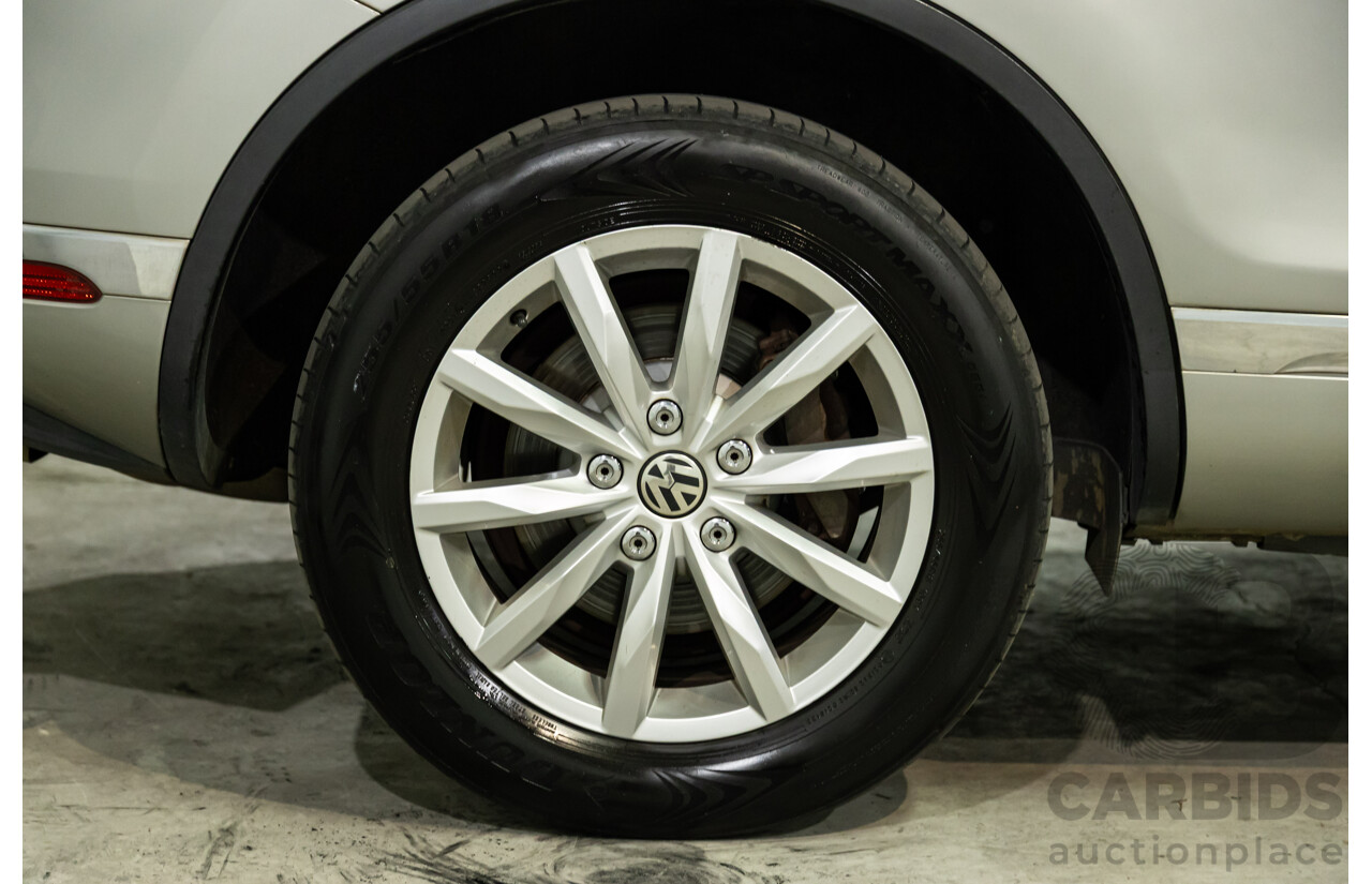 3/2015 Volkswagen Touareg 150 TDI 7P MY15 4d Wagon Tungsten Silver Metallic Turbo Diesel V6 3.0L