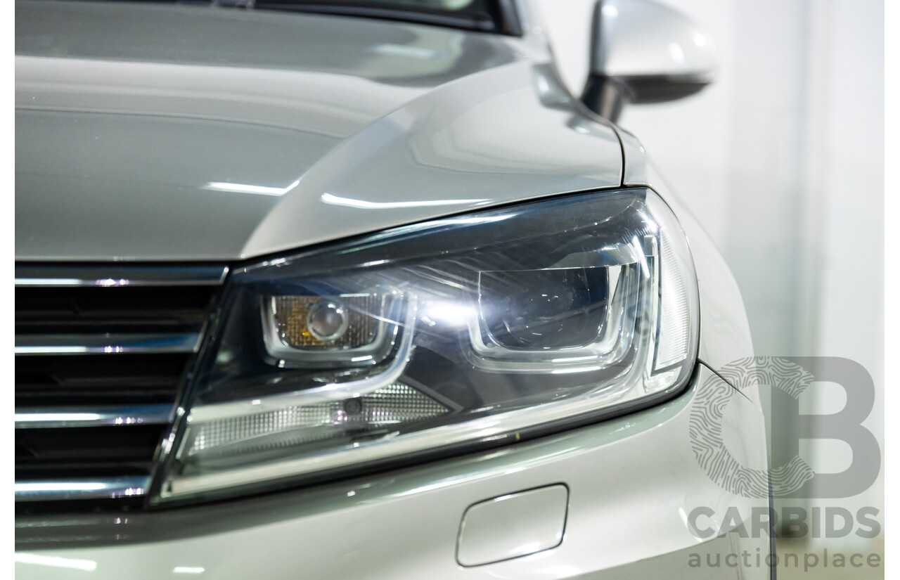 3/2015 Volkswagen Touareg 150 TDI 7P MY15 4d Wagon Tungsten Silver Metallic Turbo Diesel V6 3.0L