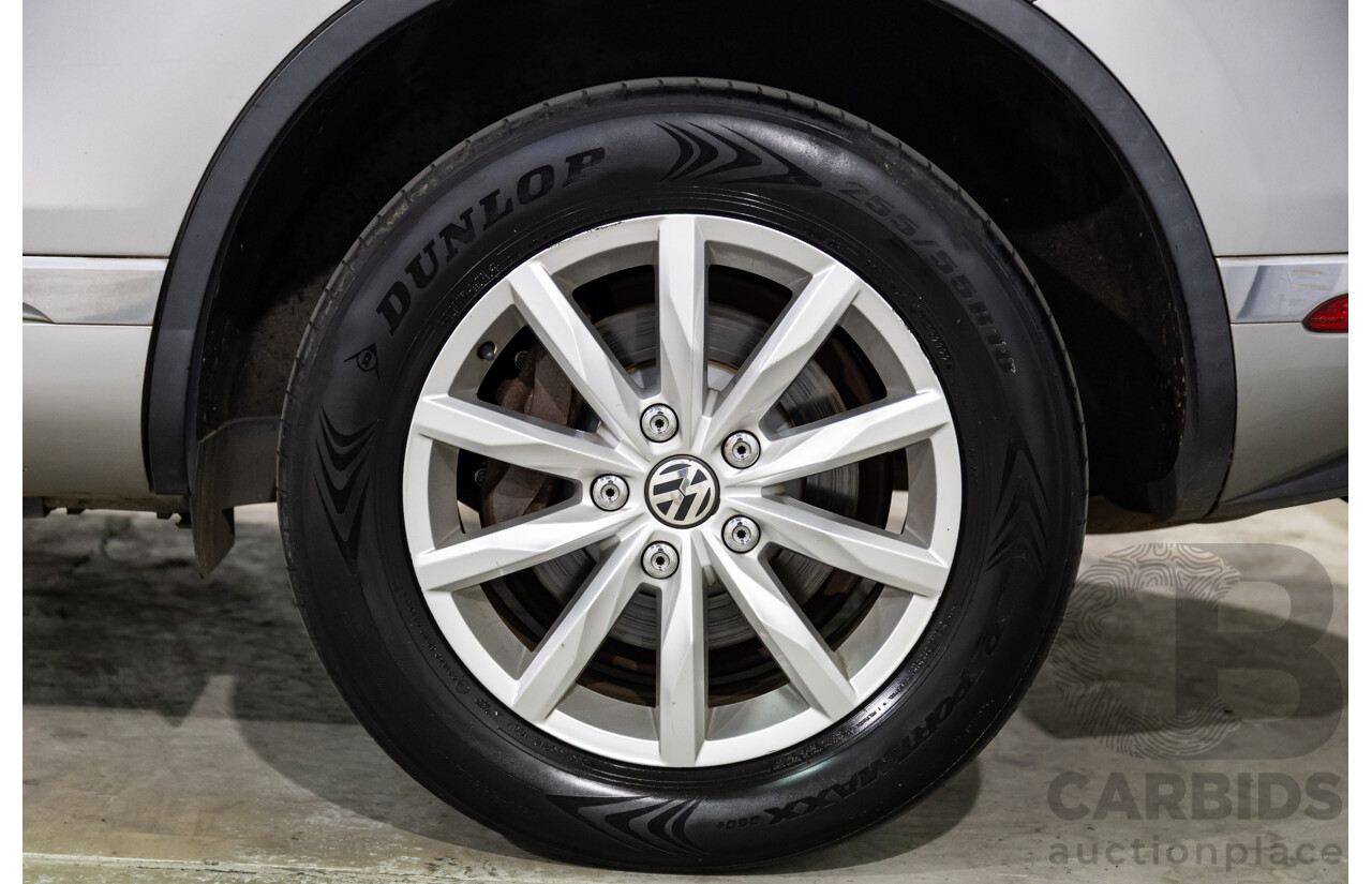 3/2015 Volkswagen Touareg 150 TDI 7P MY15 4d Wagon Tungsten Silver Metallic Turbo Diesel V6 3.0L