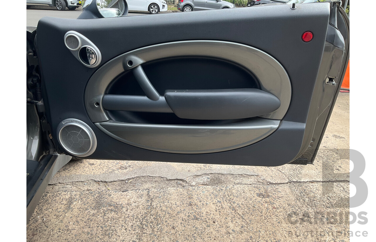 6/2006 Mini Cooper Park Lane R50 2d Hatchback Royal Grey Metallic/Silver Roof 1.6L