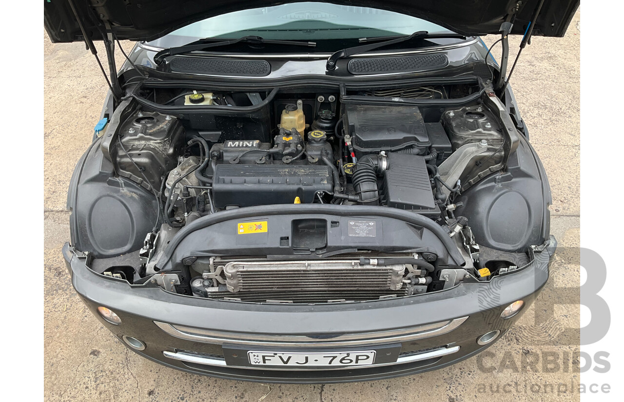 6/2006 Mini Cooper Park Lane R50 2d Hatchback Royal Grey Metallic/Silver Roof 1.6L