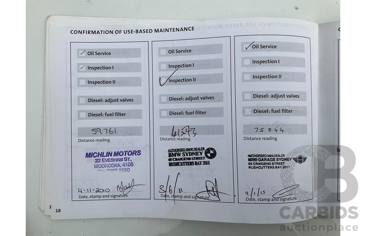 6/2006 Mini Cooper Park Lane R50 2d Hatchback Royal Grey Metallic/Silver Roof 1.6L