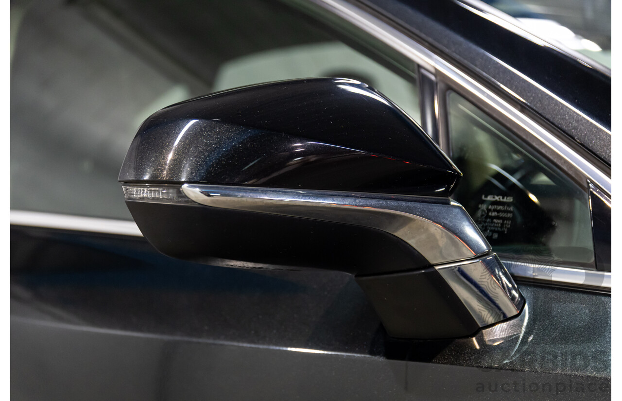 06/2017 Lexus NX200t Luxury (FWD) AGZ10R 4d Wagon Obsidian Black Turbo 2.0L