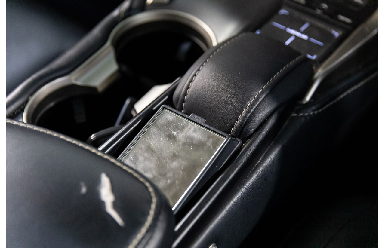 06/2017 Lexus NX200t Luxury (FWD) AGZ10R 4d Wagon Obsidian Black Turbo 2.0L