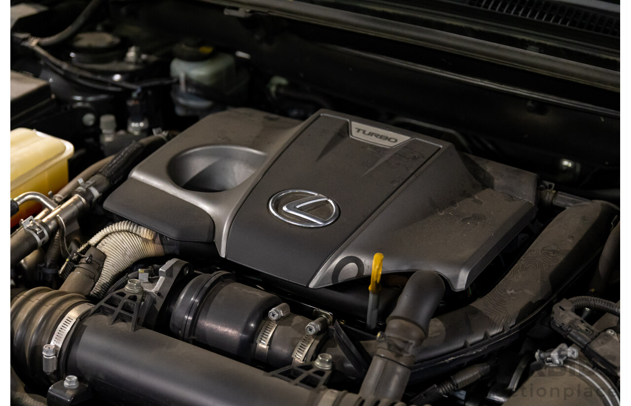 06/2017 Lexus NX200t Luxury (FWD) AGZ10R 4d Wagon Obsidian Black Turbo 2.0L