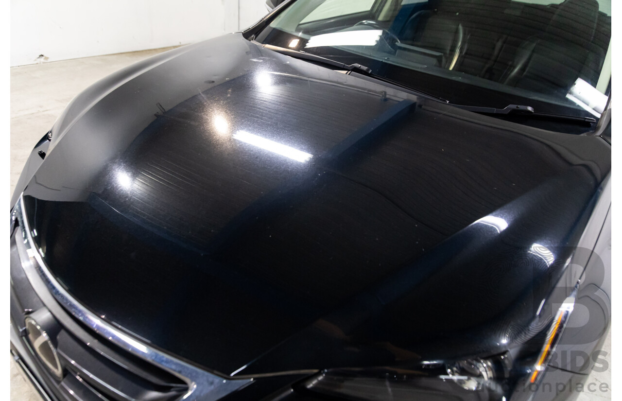 06/2017 Lexus NX200t Luxury (FWD) AGZ10R 4d Wagon Obsidian Black Turbo 2.0L