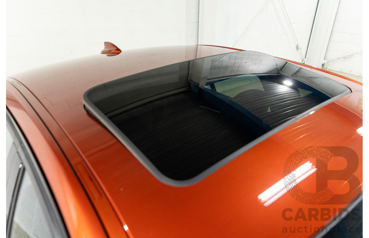 08/2018 BMW 330i M Sport (RWD) F30 LCI MY18 4d Sedan Sunset Orange Metallic Turbo 2.0L