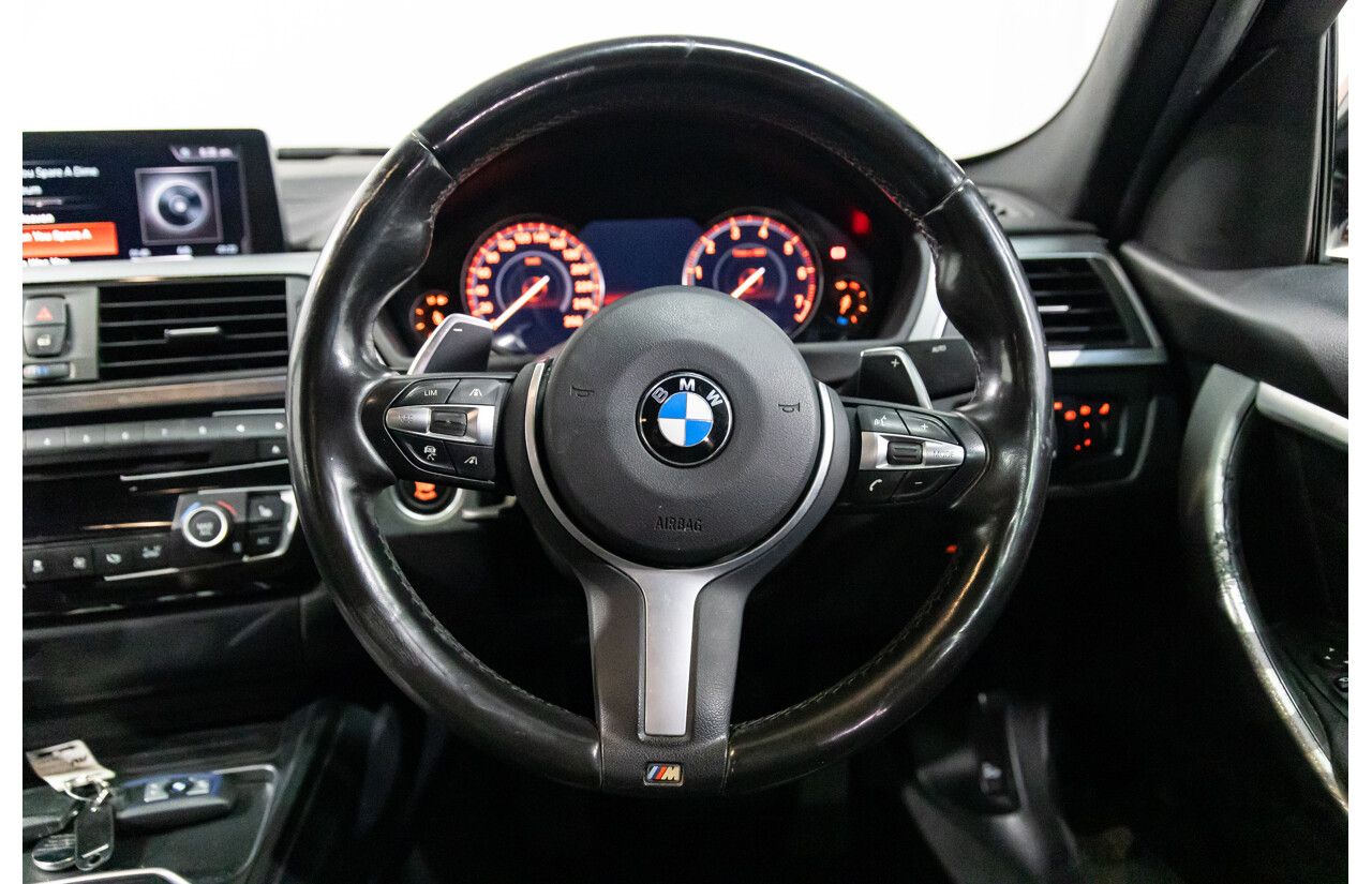 08/2018 BMW 330i M Sport (RWD) F30 LCI MY18 4d Sedan Sunset Orange Metallic Turbo 2.0L