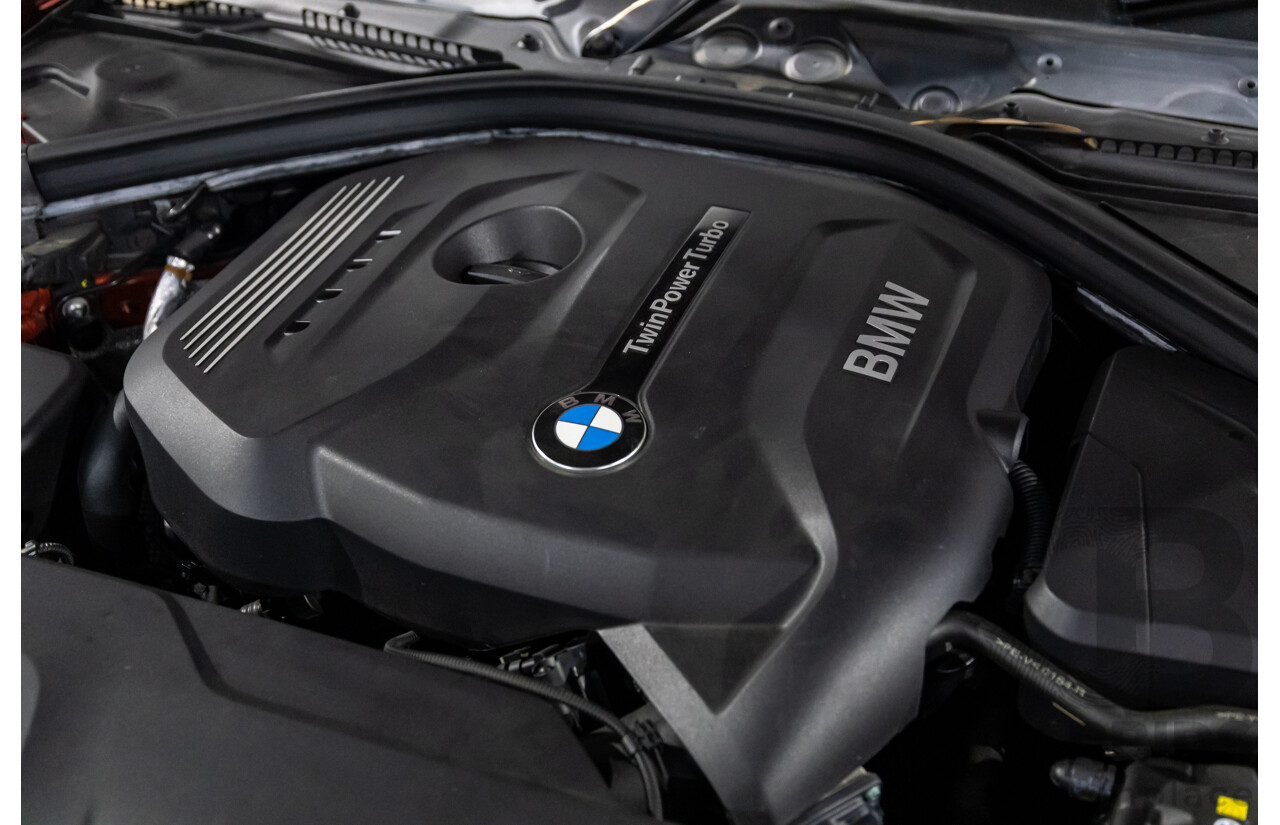 08/2018 BMW 330i M Sport (RWD) F30 LCI MY18 4d Sedan Sunset Orange Metallic Turbo 2.0L