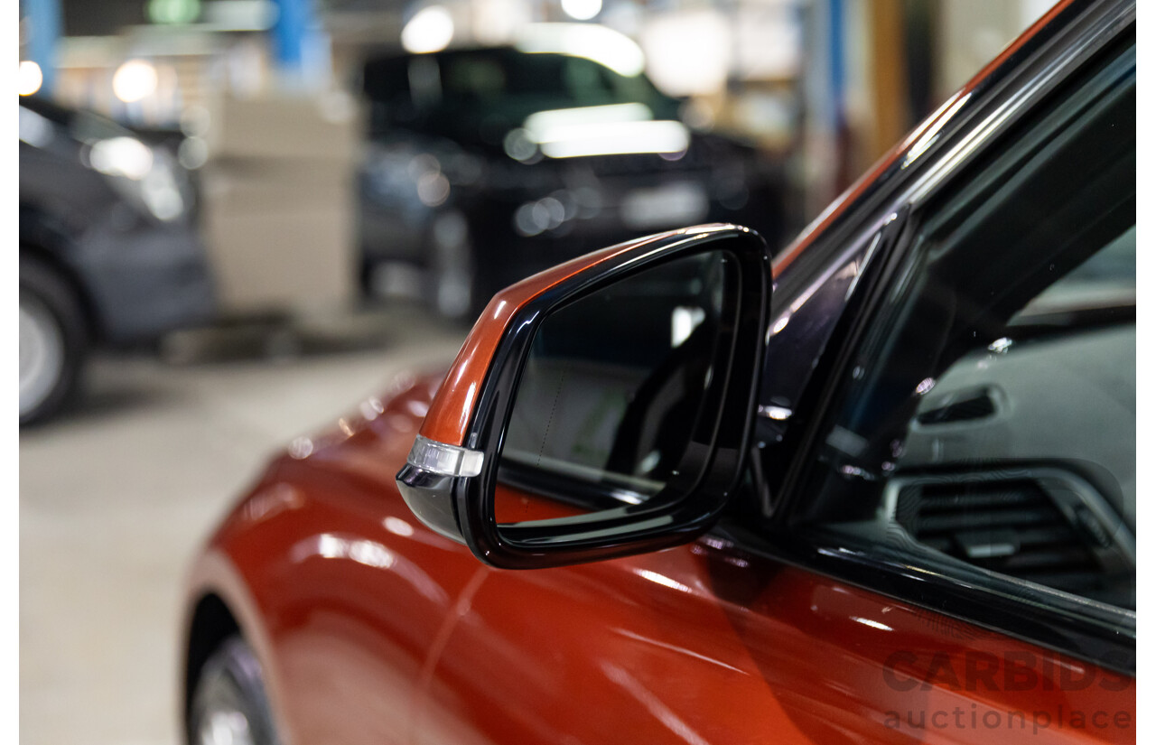 08/2018 BMW 330i M Sport (RWD) F30 LCI MY18 4d Sedan Sunset Orange Metallic Turbo 2.0L