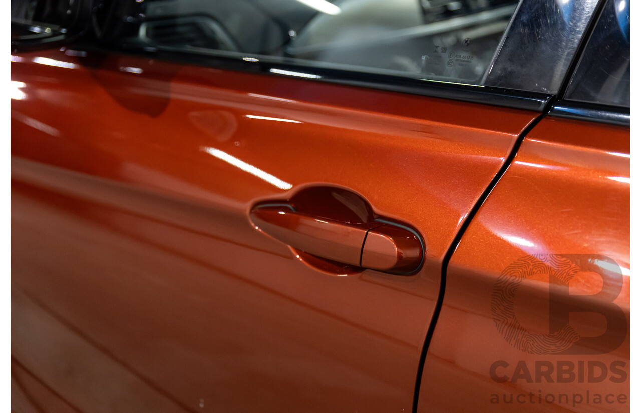 08/2018 BMW 330i M Sport (RWD) F30 LCI MY18 4d Sedan Sunset Orange Metallic Turbo 2.0L