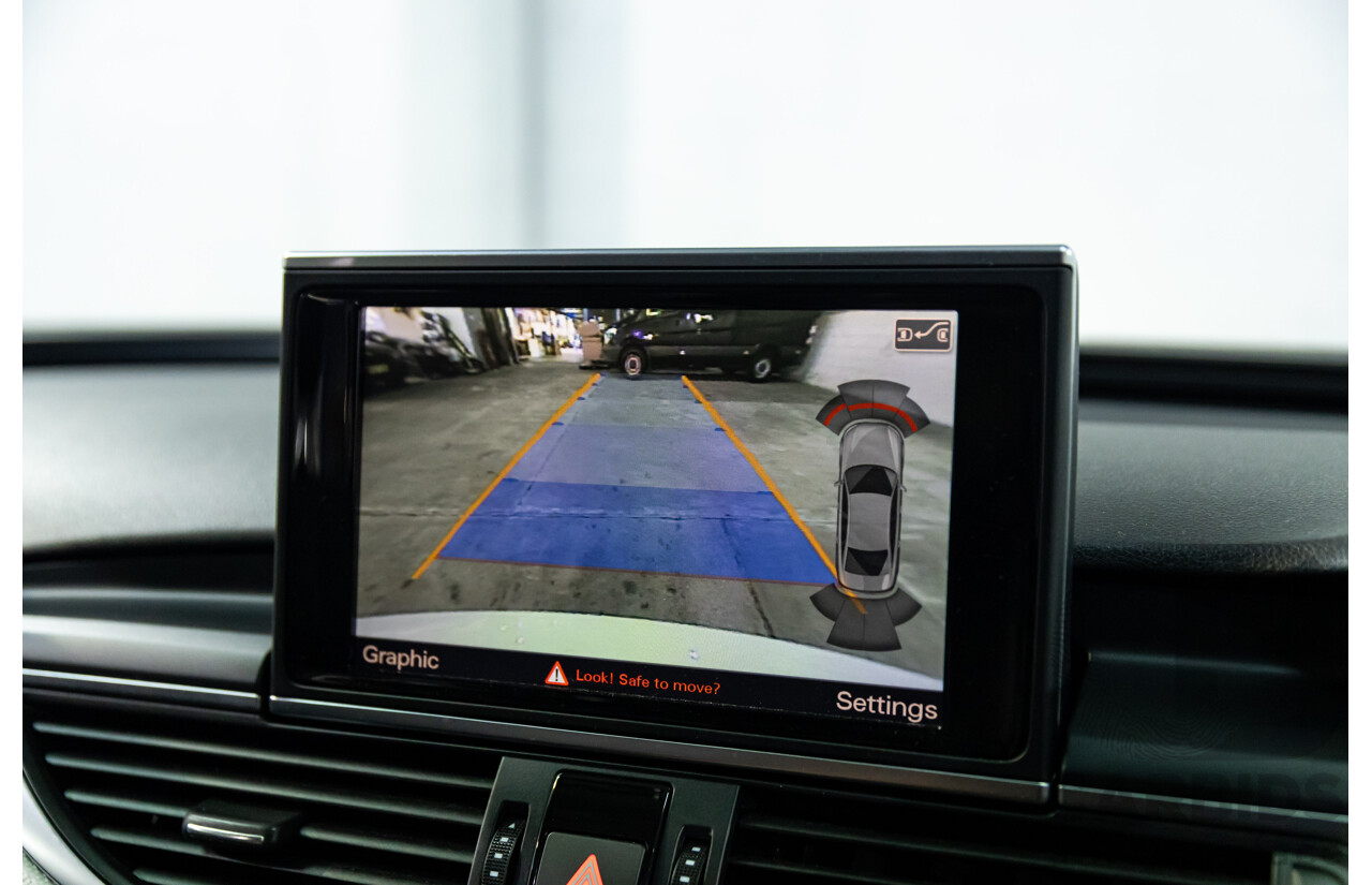 6/2012 Audi A6 S-Line 3.0 TDi Quattro 4GL 4d Sedan Ibis White Turbo Diesel V6 3.0L