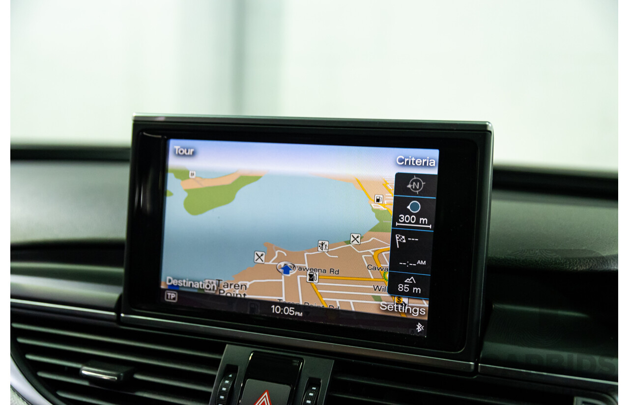 6/2012 Audi A6 S-Line 3.0 TDi Quattro 4GL 4d Sedan Ibis White Turbo Diesel V6 3.0L