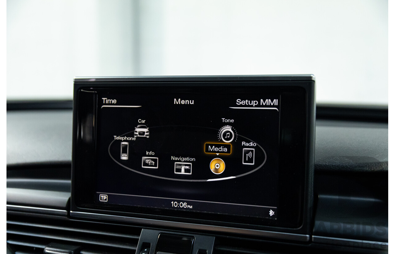 6/2012 Audi A6 S-Line 3.0 TDi Quattro 4GL 4d Sedan Ibis White Turbo Diesel V6 3.0L