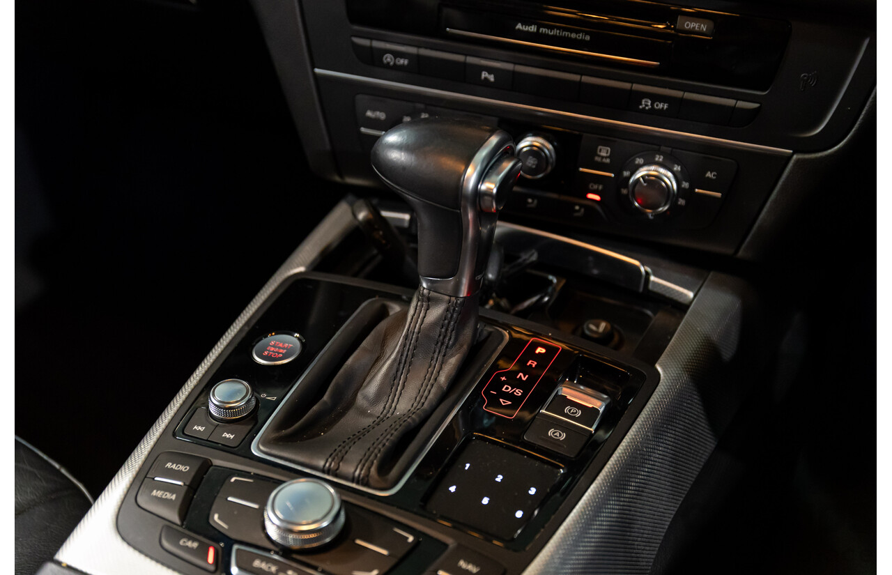 6/2012 Audi A6 S-Line 3.0 TDi Quattro 4GL 4d Sedan Ibis White Turbo Diesel V6 3.0L