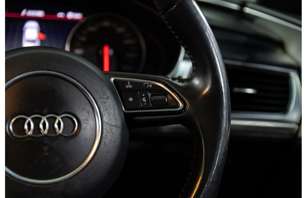 6/2012 Audi A6 S-Line 3.0 TDi Quattro 4GL 4d Sedan Ibis White Turbo Diesel V6 3.0L