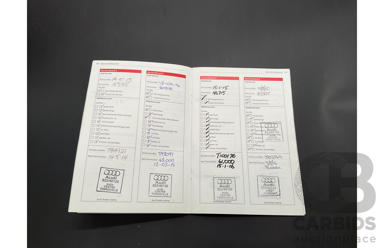 6/2012 Audi A6 S-Line 3.0 TDi Quattro 4GL 4d Sedan Ibis White Turbo Diesel V6 3.0L