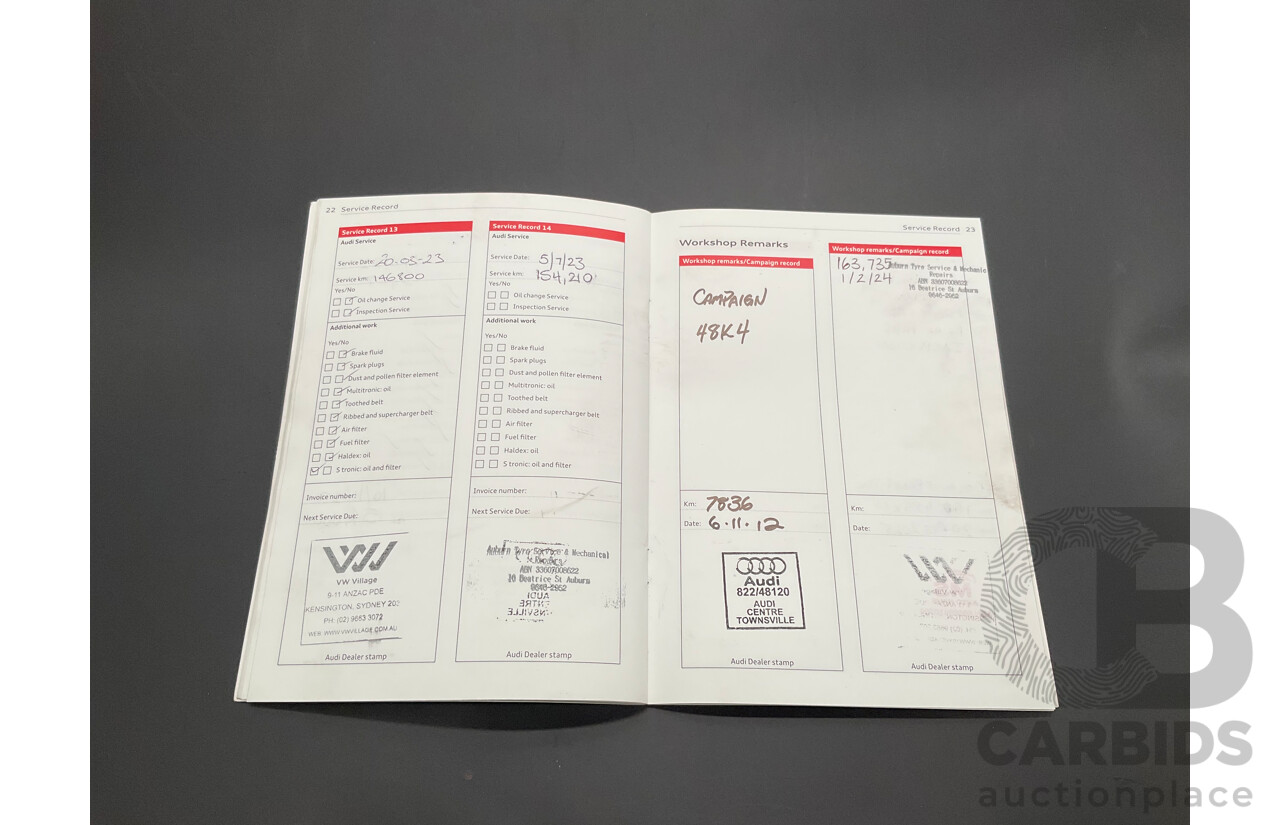 6/2012 Audi A6 S-Line 3.0 TDi Quattro 4GL 4d Sedan Ibis White Turbo Diesel V6 3.0L