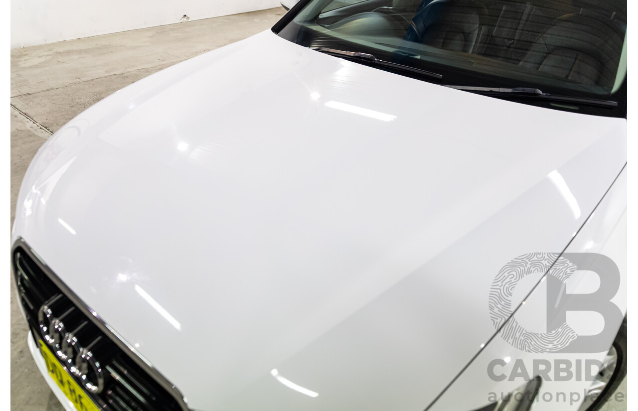 6/2012 Audi A6 S-Line 3.0 TDi Quattro 4GL 4d Sedan Ibis White Turbo Diesel V6 3.0L