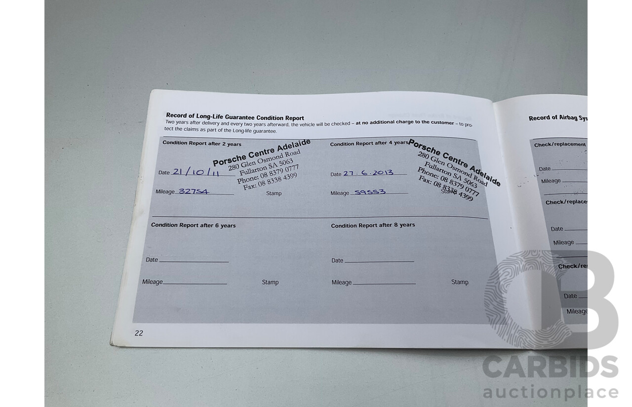 1/2009 Porsche Cayenne MY09 4d Wagon Crystal Silver Metallic V6 3.6L