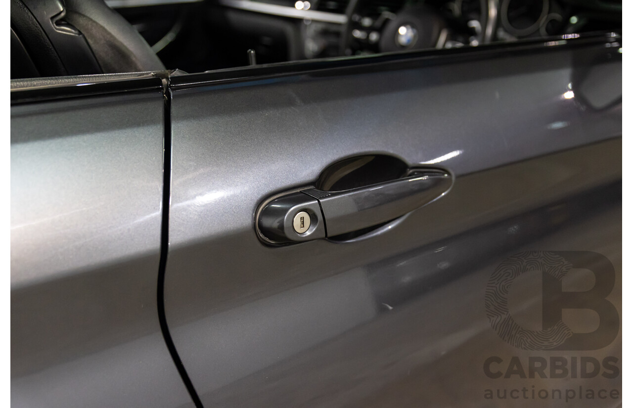 09/2015 BMW 420i M Sport (RWD) F33 MY15 2d Convertible Mineral Grey Metallic Turbo 2.0L